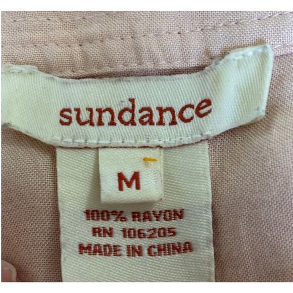 Sundance blush tunic, medium, bohemian, soft girl, feminine, artisan, neutral - Picture 5 of 5